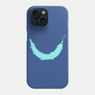 Worm Smile (Blue) Phone Case