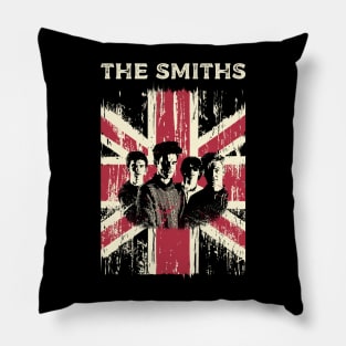 Vintage Distressed The Smiths Pillow