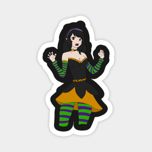 Halloween Vampire Girl Magnet