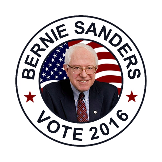 Bernie Sanders US Flag by ESDesign