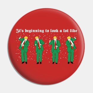 Trump Christmas Dance Pin