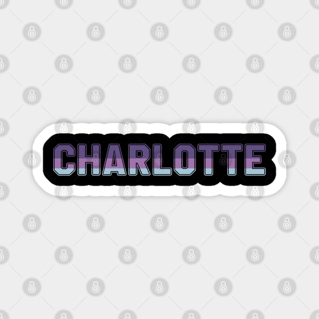 CharlotteColor Hunt Magnet by ART BY IIPRATMO