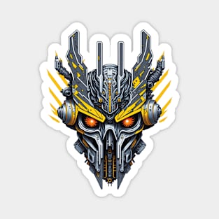 Mecha Skull S03 D72 Magnet