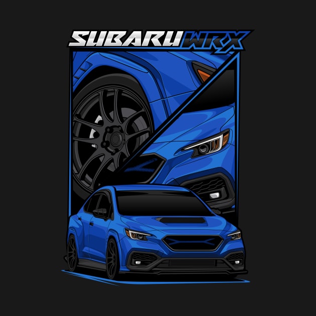 VB WRX in World Rally Blue by RetroWRX Inc.