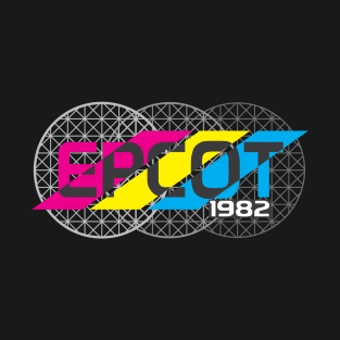 Epcot 1982 - Three Stripes T-Shirt