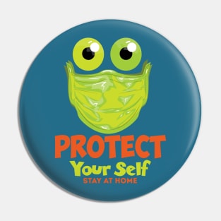 Protect yourself Pin