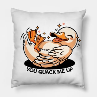 You quack me up duck Pillow