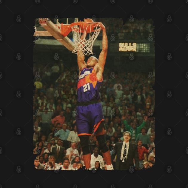 Richard Dumas 1993 NBA Finals vs The Bulls by MJ23STORE