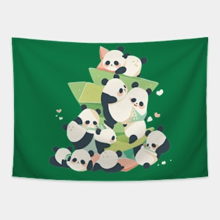 Cute panda Tapestry