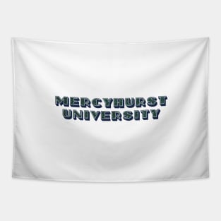 mercyh glitter lettering Tapestry