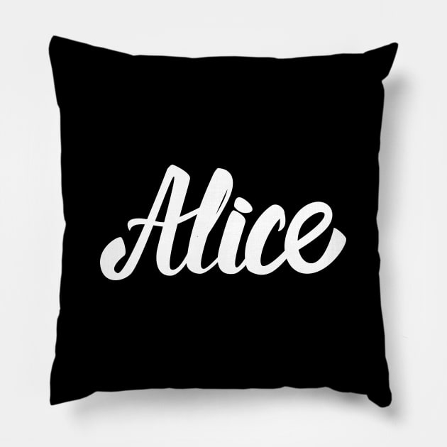 Alice Pillow by ProjectX23Red