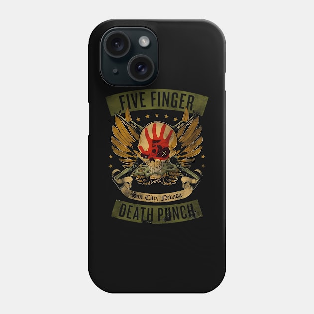 Death punch 5 Phone Case by SayutiGangster