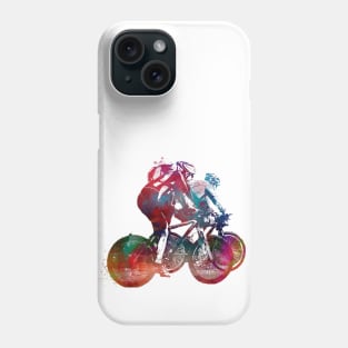 Cycling Bike sport art #cycling #sport Phone Case