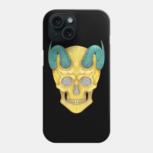 Demon skull Phone Case