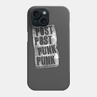 Post 'Post Punk' Punk Phone Case