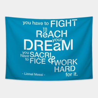 messi quotes Tapestry