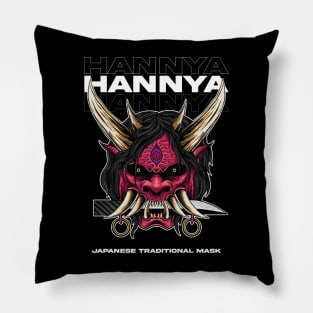 Hannya Mask Pillow