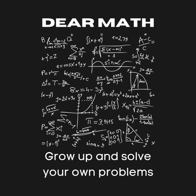 Dear Math by GMAT