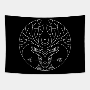 Nature Deer Tapestry