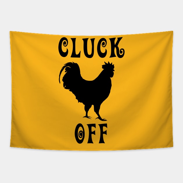 Cluck Off Tapestry by imphavok