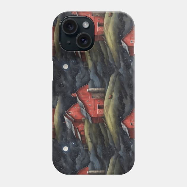 Barnyard Night Phone Case by ginkelmier