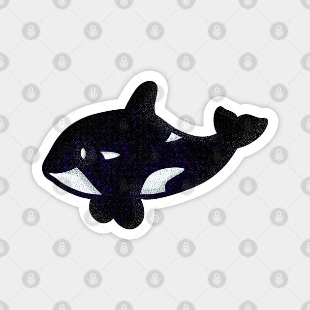 Orca baby Magnet by Doggomuffin 