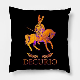 Roman officer on horseback - Decurion Pillow