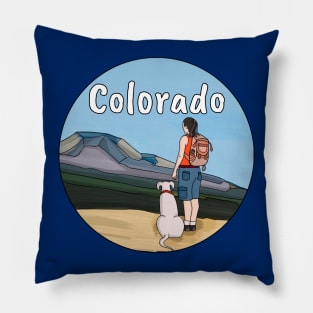 Hiking Colorado Pillow