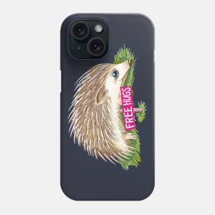 Free Hugs from Porcupine Phone Case