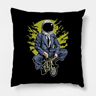 Bike To The Moon Pillow