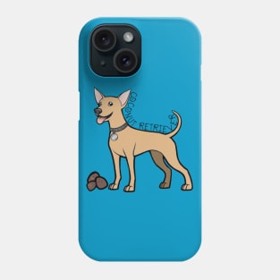 Coconut Retriever (light brown) Phone Case