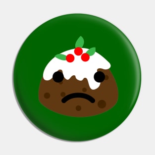 sad christmas pudding Pin