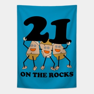 21 on the Rocks Tapestry