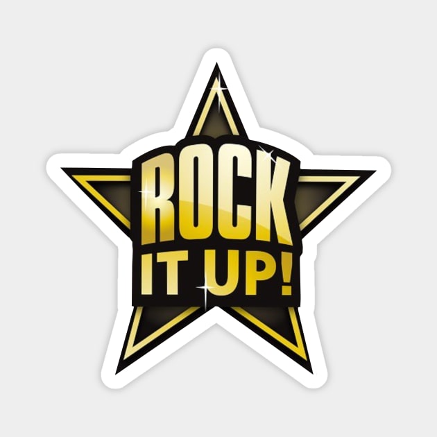 Rock It Up! Magnet by Leticia Powers 