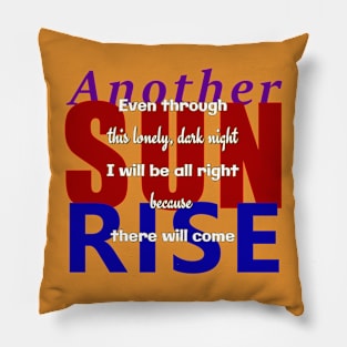 Another Sunrise by Hidemi Woods Pillow