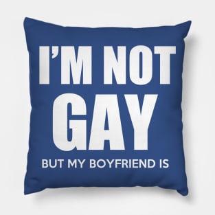 I'm not gay but my boyfriend is Pillow