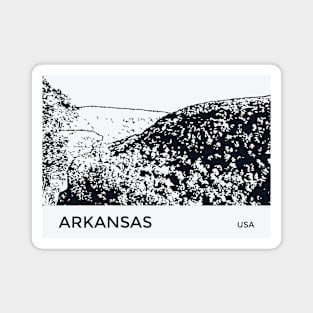 Arkansas USA Magnet