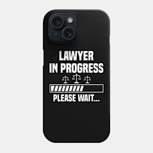 Law Student Lawyer University Graduation Bar Exam Phone Case