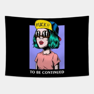 Zack Skaett To Be Continued Tapestry