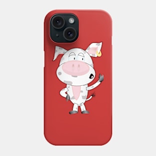 Funny cow. Phone Case