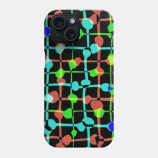 Noughts and Crosses Abstract Phone Case