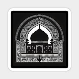 Islamic mosque art Magnet