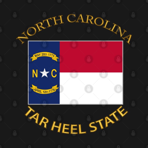 Flag - North Carolina - Tar Heel State by twix123844