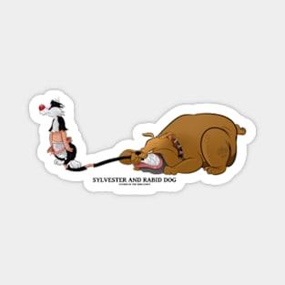 Funny Cat and Dog Magnet