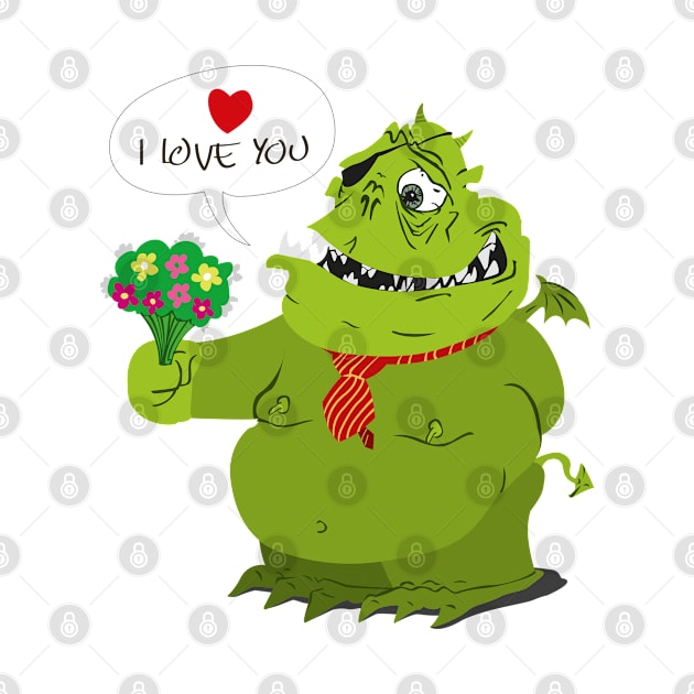 Valentine's Day - Sweet Monster by GNDesign