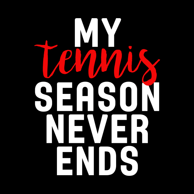 My Tennis Season Never Ends by charlescheshire