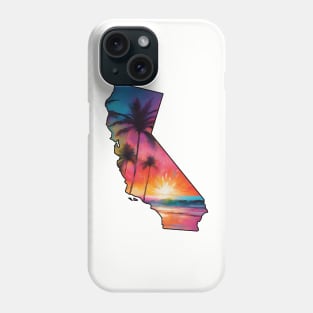 California State Beach Sunset Phone Case