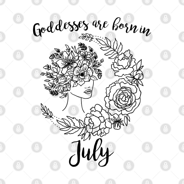Goddesses are born in July by DeesDeesigns