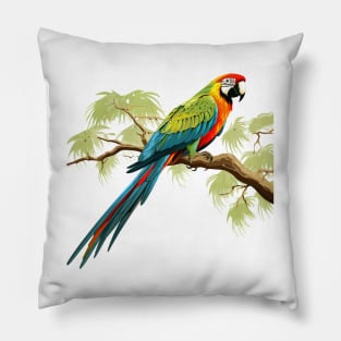 Military Macaw Pillow