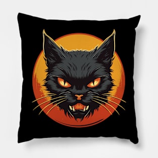 Black Cat III Pillow